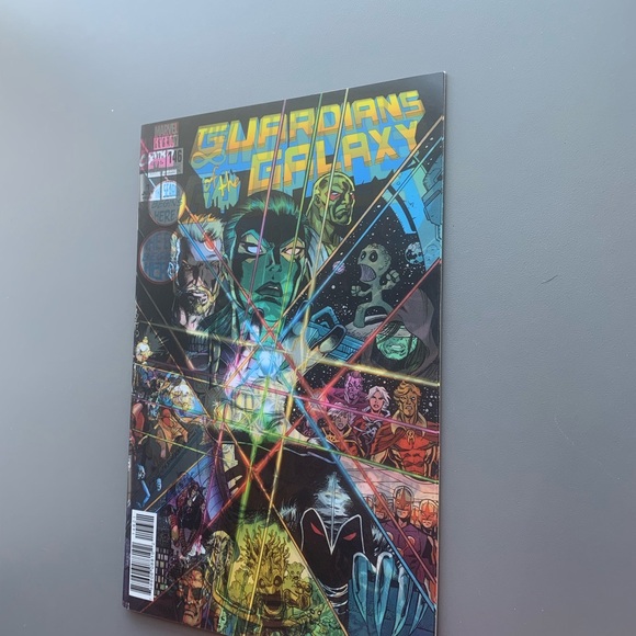 (C45) Guardians of the Galaxy #146 Lenticular Infinity Gauntlet Comic 2018 - Picture 8 of 11